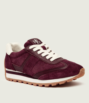 LAUREN RALPH LAUREN Sneakersy Dani | zamsz