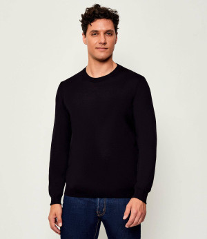 Oscar Jacobson Wełniany sweter Miguel | Regular Fit