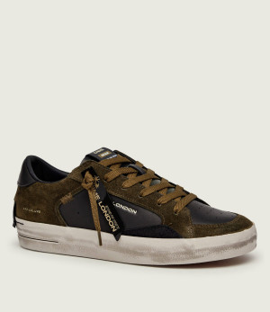 Crime London Sneakersy SK8 Deluxe | zamsz | skóra