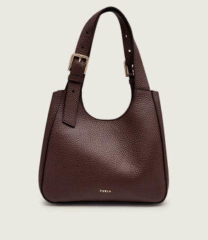 Furla Skórzana torebka na ramię Furla Dora