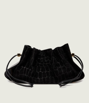 Elisabetta Franchi Worek + saszetka | zamsz