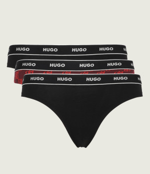 Hugo Bodywear Stringi 3-pack DESIGN
