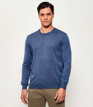 Oscar Jacobson Wełniany sweter Miguel | Regular Fit