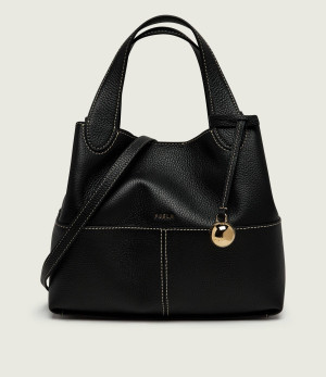 Furla Skórzana torebka na ramię + saszetka Furla Primrose