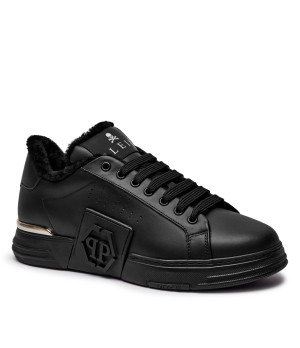 Philipp Plein Skórzane sneakersy