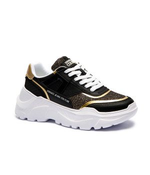 Versace Jeans Couture Sneakersy Speedtrack Dis. 4 | z dodatkiem skóry
