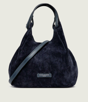 GIANNI CHIARINI Torebka na ramię + saszetka Dua | zamsz