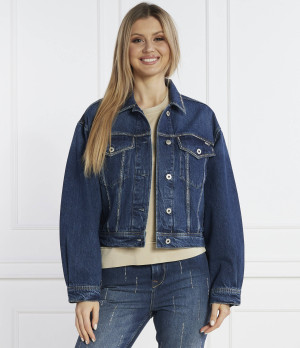 Pepe Jeans London Kurtka jeansowa TURNER SPARKLE | Regular Fit