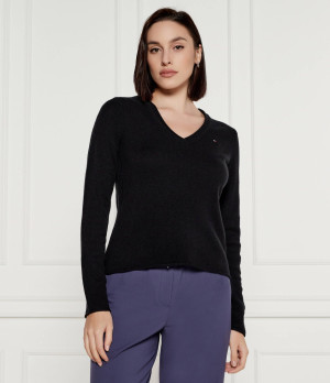 Tommy Hilfiger Wełniany sweter | Regular Fit