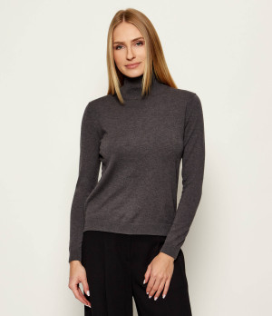 Weekend MaxMara Golf KIKU | Regular Fit | z dodatkiem jedwabiu