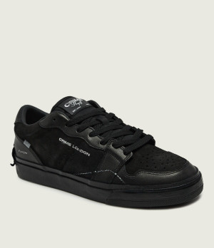 Crime London Skórzane sneakersy Playoff