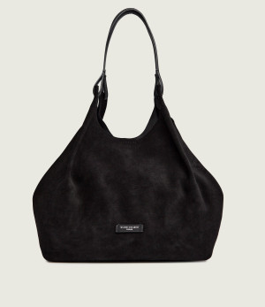 GIANNI CHIARINI Shopperka + saszetka Dua | zamsz