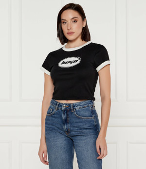 Hugo Blue T-shirt Dalia_B | Cropped Fit