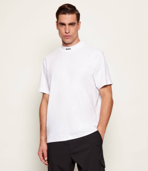 BOSS GREEN T-shirt Collar | Regular Fit | stretch