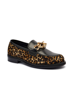 Marc Cain Skórzane loafersy