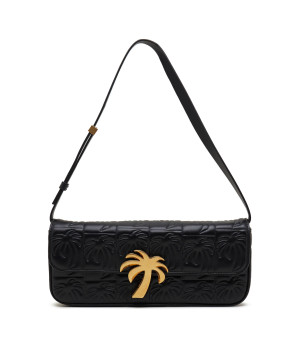 Palm Angels Skórzana torebka na ramię