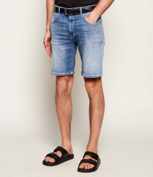 DONDUP - made in Italy Jeansowe szorty DERICK | Regular Fit