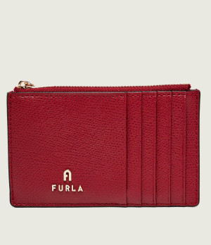 Furla Skórzane etui na karty Furla Camelia