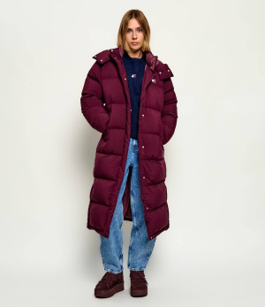 Tommy Jeans Puchowy płaszcz Alaska