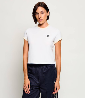 Fred Perry T-shirt Laurel Wreath | Cropped Fit
