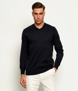 BOSS BLACK Wełniany sweter H-Leno-L | Regular Fit
