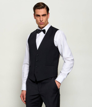 HUGO Wełniana kamizelka Vin253X-MH | Slim Fit