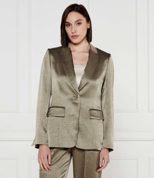Marc Cain Satynowa marynarka | Slim Fit