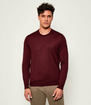Oscar Jacobson Wełniany sweter Miguel | Regular Fit