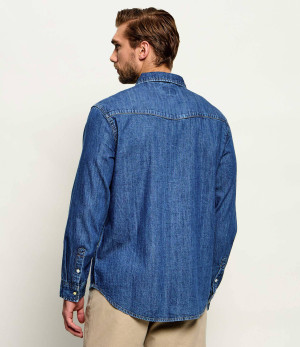 Guess Jeans Jeansowa koszula | Slim Fit