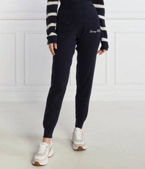 Tommy Hilfiger Spodnie dresowe SCRIPT GRAPHIC | Regular Fit