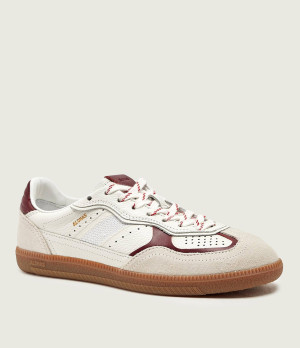 Alohas Skórzane sneakersy Tb.490 | zamsz