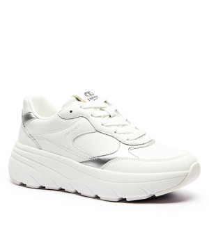 TWINSET Skórzane sneakersy