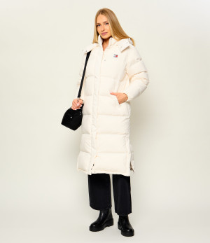 Tommy Jeans Puchowy płaszcz Alaska