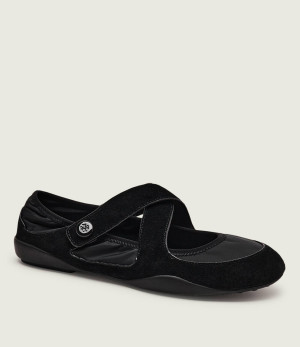 TORY BURCH Baleriny Romy Sport Mary Jane | zamsz
