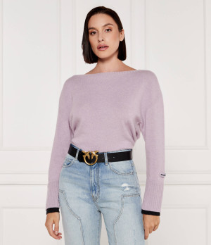 Pinko Wełniany sweter | Loose fit | z dodatkiem kaszmiru