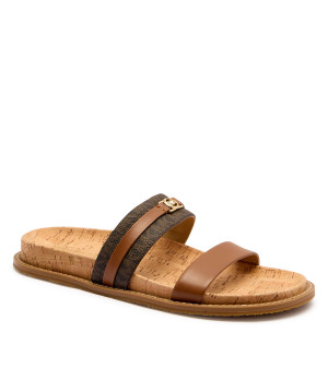 Michael Kors Skórzane klapki Mandy