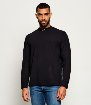 BOSS GREEN Półgolf Long | Regular Fit