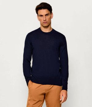 BOSS BLACK Wełniany sweter H-Leno-L | Regular Fit