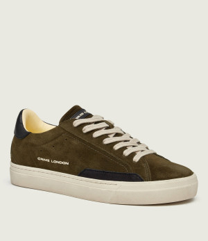 Crime London Sneakersy Essential | zamsz | z dodatkiem skóry