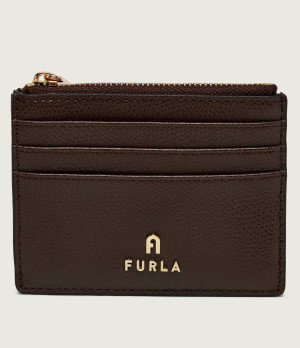 Furla Skórzane etui na karty Furla Camelia
