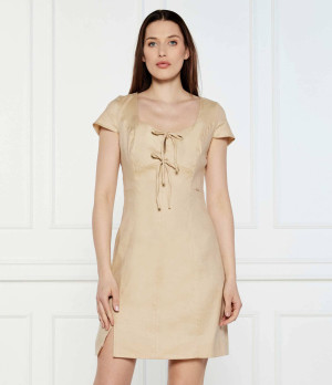 GUESS Lniana sukienka ISABEAU