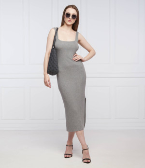Superdry Sukienka STUDIOS | z dodatkiem lnu