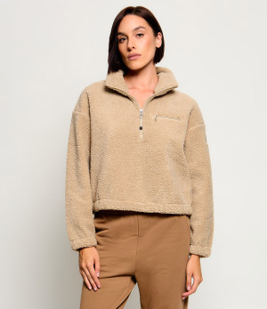 PARAJUMPERS Polarowa bluza Honka | Cropped Fit