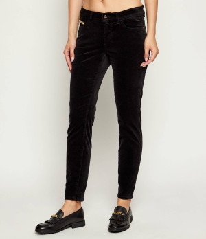 Marc Cain Spodnie SILVI | Slim Fit | low waist