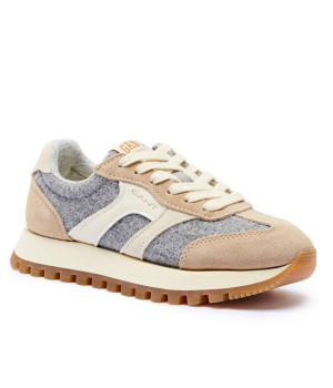 Gant Wełniane sneakersy Caffay | z dodatkiem skóry
