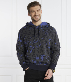 BOSS ORANGE Bluza We_Leopard | Regular Fit