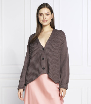 Joop! Wełniany kardigan | Relaxed fit
