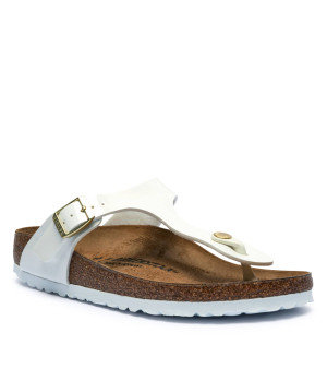 Birkenstock Japonki Gizeh BF EVA | z dodatkiem skóry | narrow fit