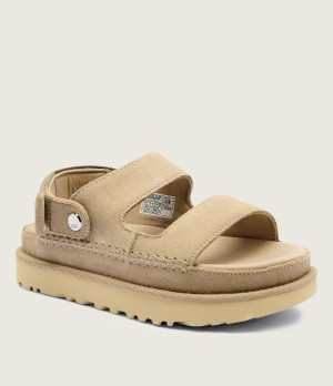 UGG Sandały 2w1 W GoldenStar Glide | zamsz