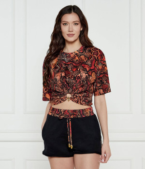 Just Cavalli Bluzka | Cropped Fit